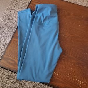 Queenieke women yoga leggings-Teal